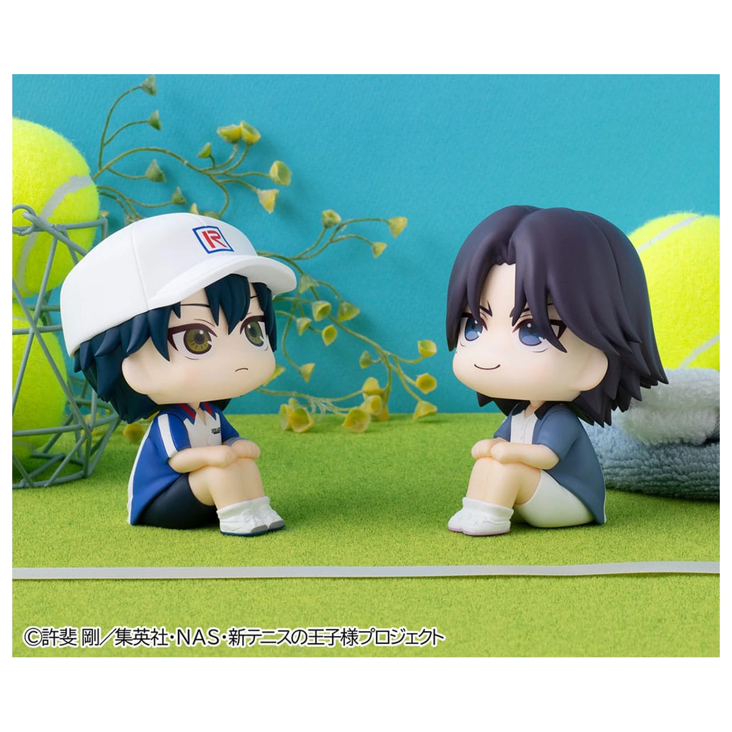 The New Prince of Tennis Look Up PVC sochy Ryoma Echizen a Keigo Atobe Set (s dárkem) 11 cm fotografii produktu