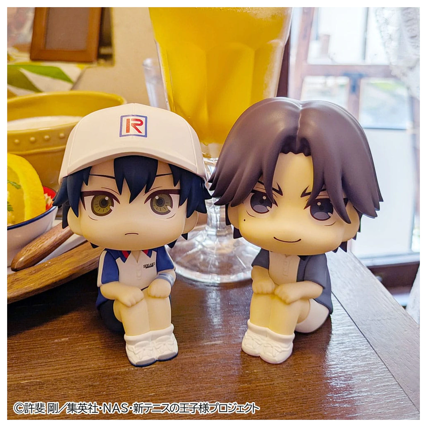 The New Prince of Tennis Look Up PVC sochy Ryoma Echizen a Keigo Atobe Set (s dárkem) 11 cm fotografii produktu