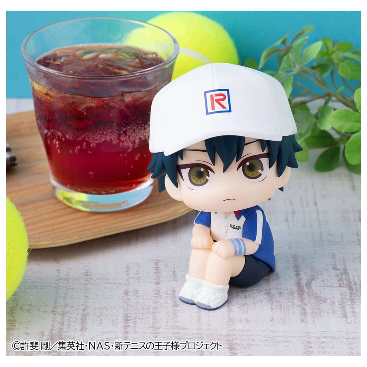 The New Prince of Tennis Look Up PVC Socha Ryoma Echizen 11 cm fotografii produktu