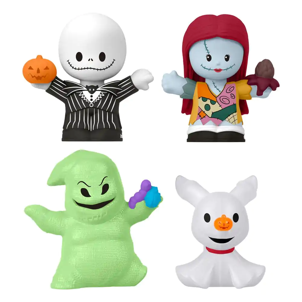 The Nightmare Before Christmas Fisher-Price Little People Collector Mini Figurky 4-Pack 7 cm fotografii produktu