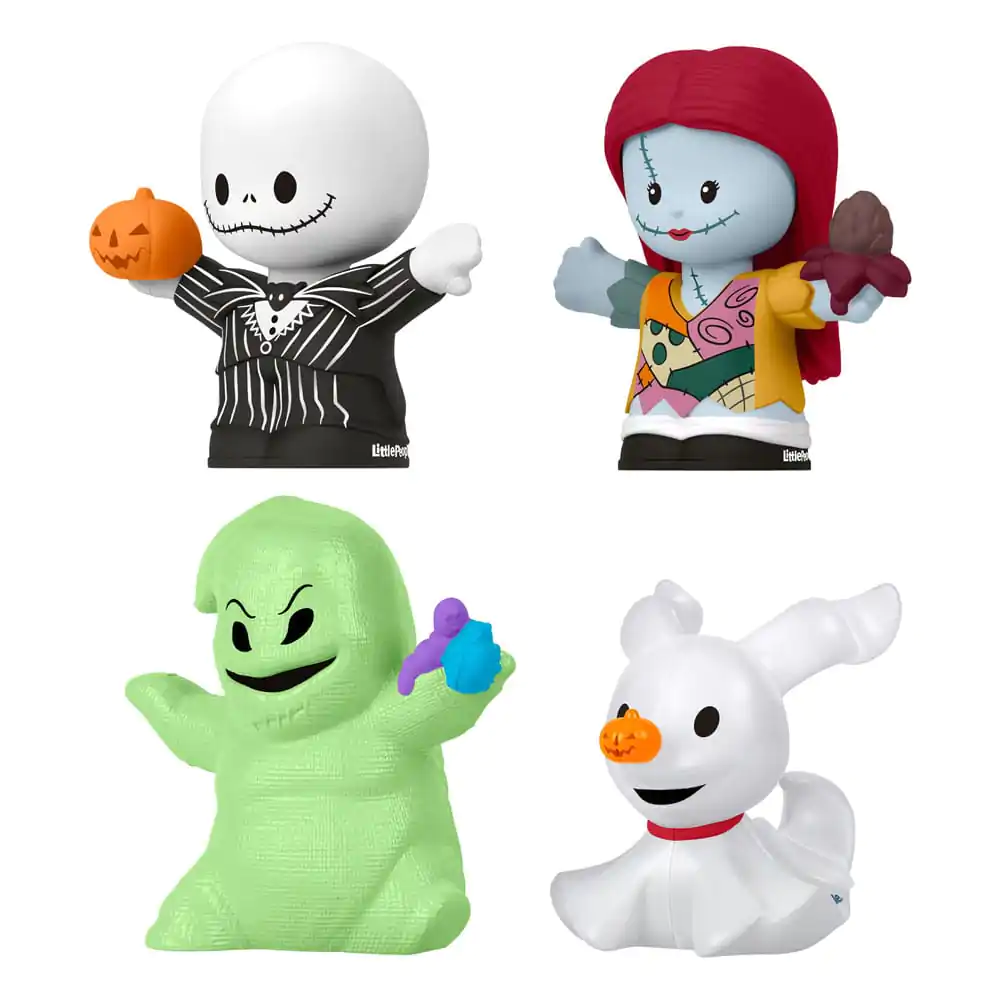 The Nightmare Before Christmas Fisher-Price Little People Collector Mini Figurky 4-Pack 7 cm fotografii produktu