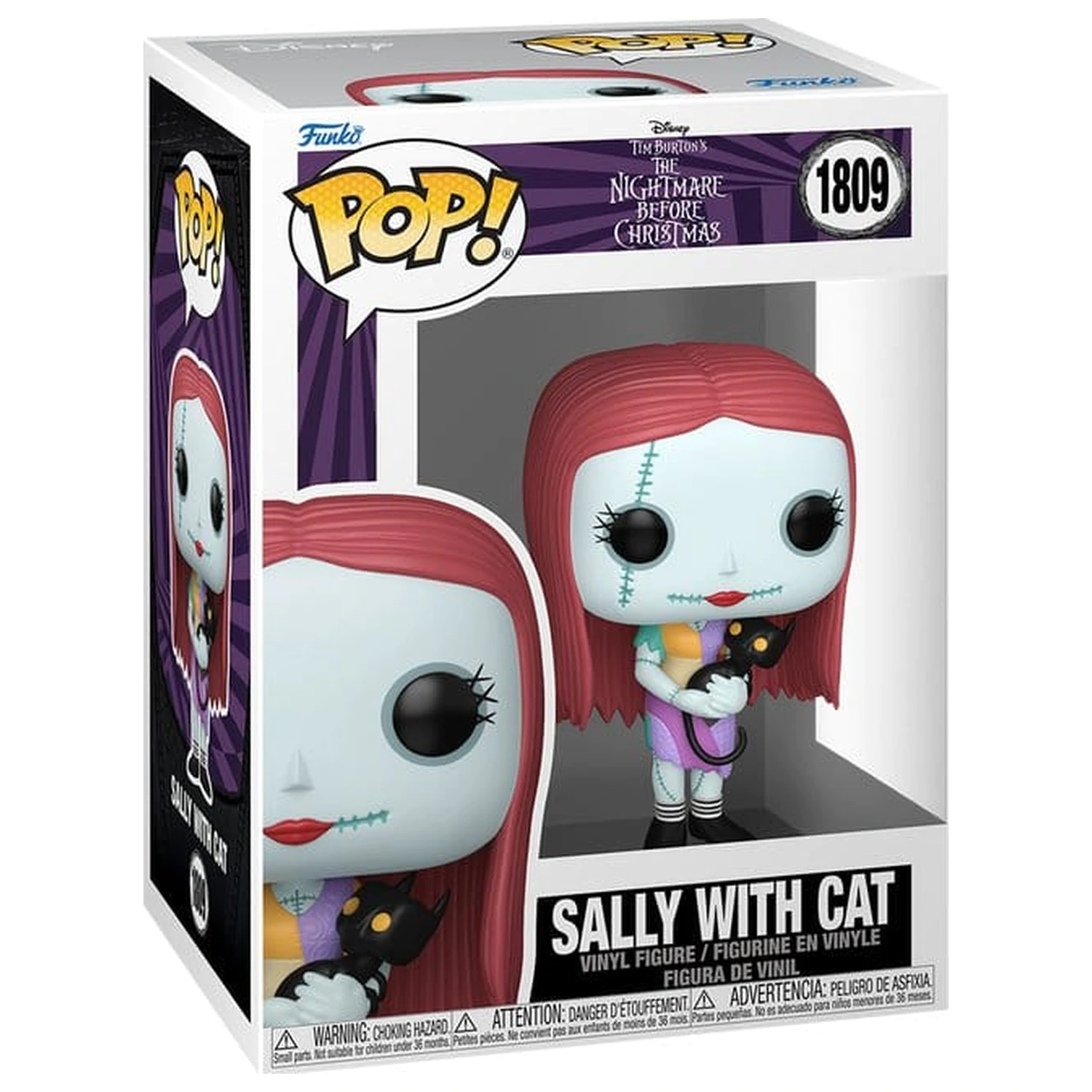 The Nightmare Before Christmas Funko POP! Vinylová figurka Sally with Cat 9 cm fotografii produktu
