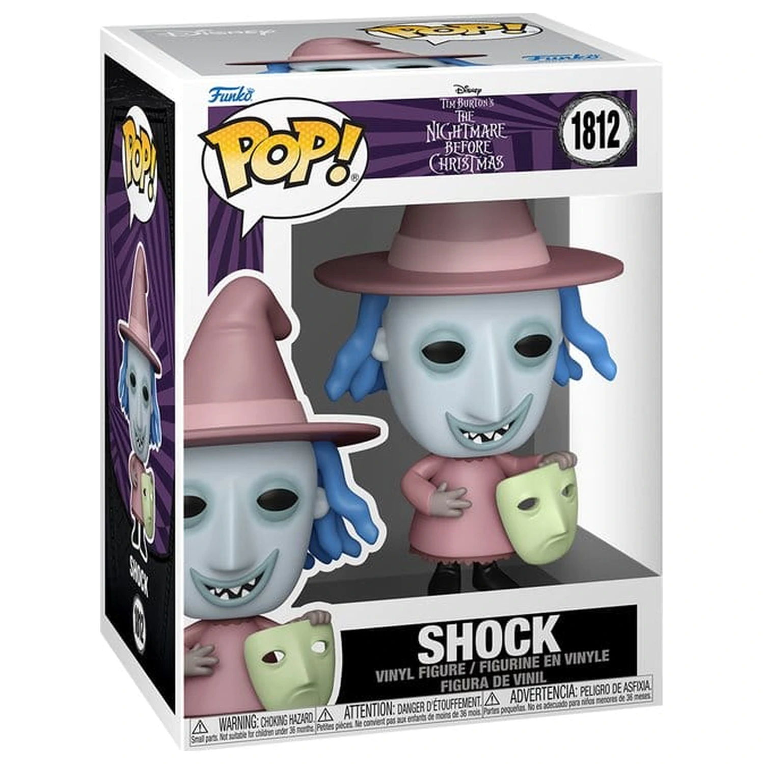 The Nightmare Before Christmas Funko POP! Vinylová figurka Shock 9 cm fotografii produktu