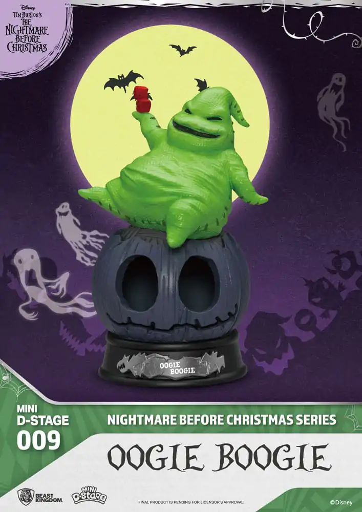 The Nightmare Before Christmas Mini Diorama Stage PVC figurka Oogie Boogie 10 cm fotografii produktu