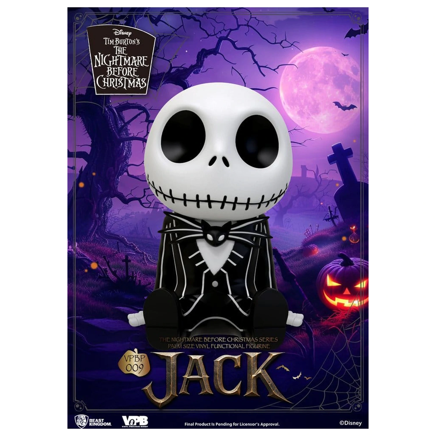 The Nightmare Before Christmas Palm Size Figurka Prasátko Jack 12 cm fotografii produktu