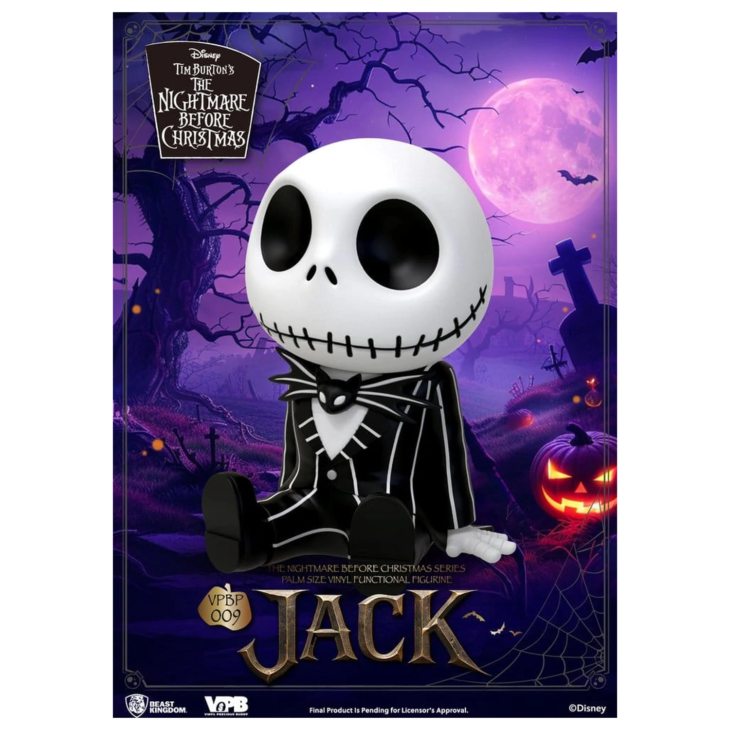 The Nightmare Before Christmas Palm Size Figurka Prasátko Jack 12 cm fotografii produktu