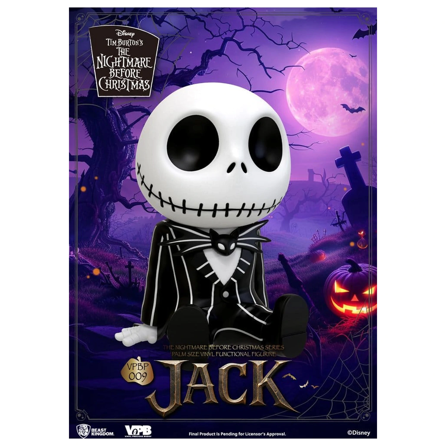 The Nightmare Before Christmas Palm Size Figurka Prasátko Jack 12 cm fotografii produktu