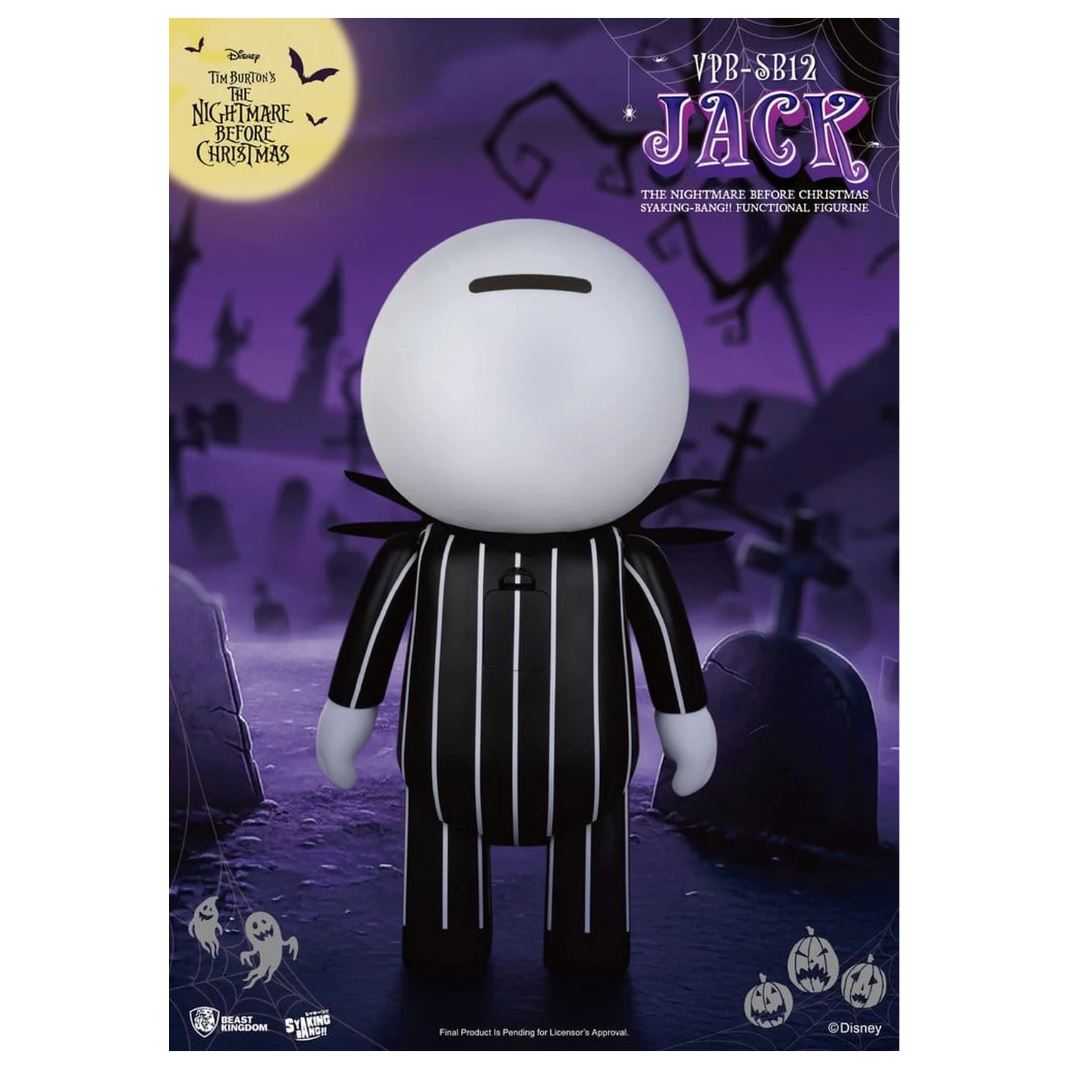 The Nightmare Before Christmas syaking-bang Figurální kasička Jack 47 cm fotografii produktu