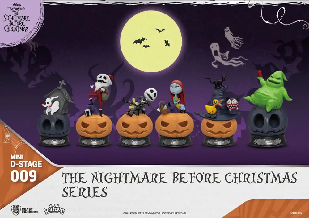 The Nightmare Before Christmas Mini Diorama Stage Figurky The Nightmare Before Christmas Series 10 cm fotografii produktu