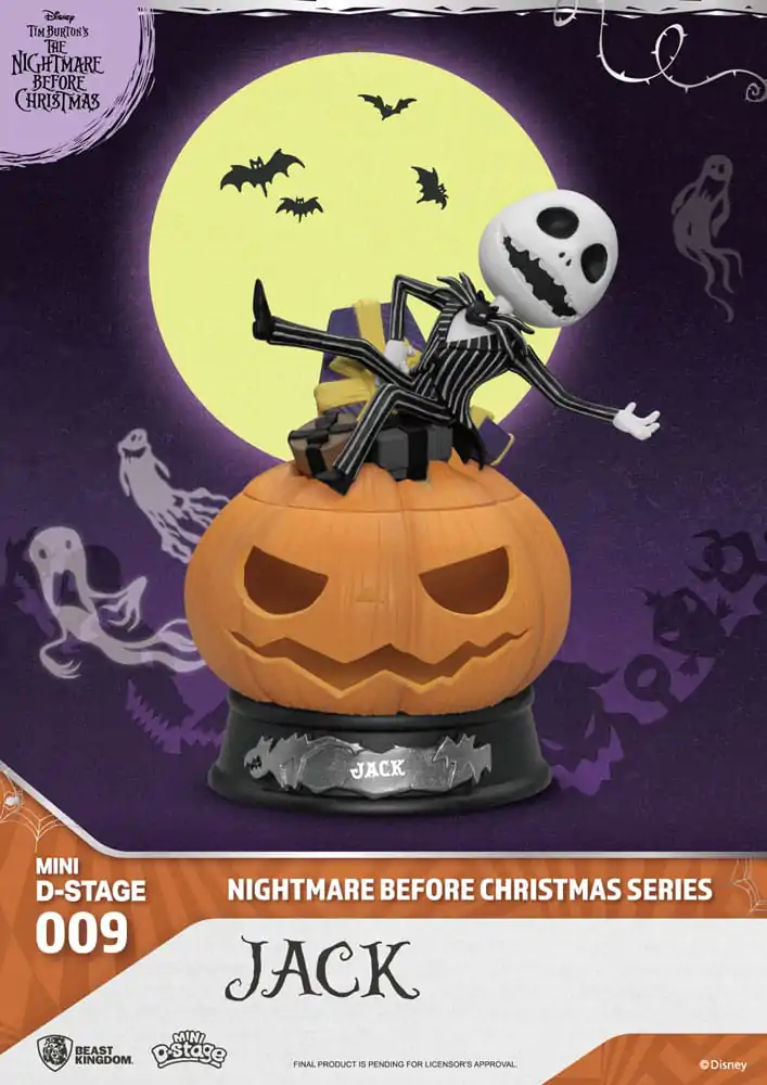 The Nightmare Before Christmas Mini Diorama Stage Figurky The Nightmare Before Christmas Series 10 cm fotografii produktu