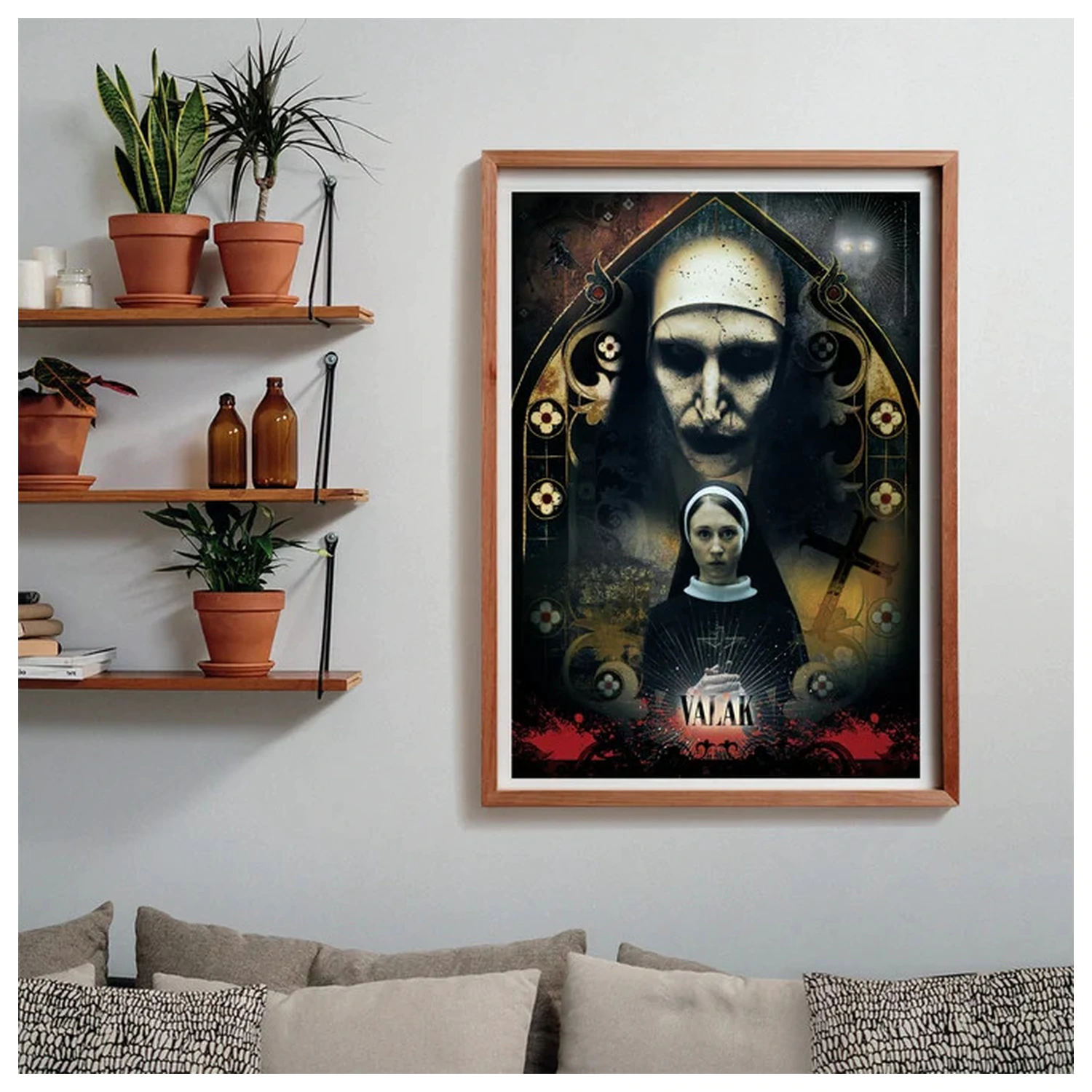 The Nun Valak 1000dílné kompaktní skládačka fotografii produktu