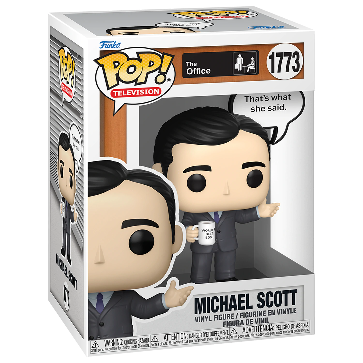 The Office Funko POP! Sayings Vinylová figurka Michael 9 cm fotografii produktu