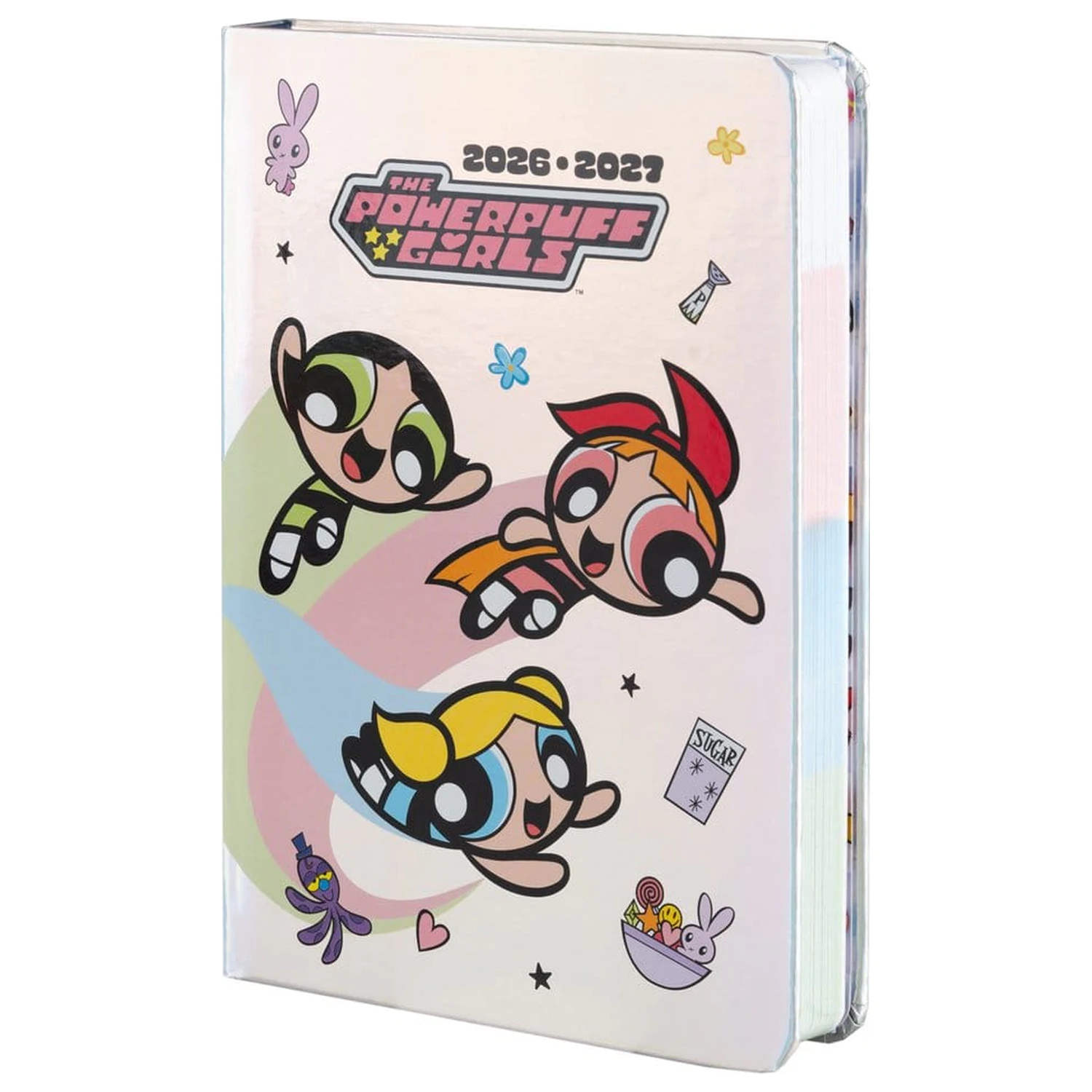 The Powerpuff Girls Akademický Plánovač 2026/27 A6 *Anglická Verze* fotografii produktu