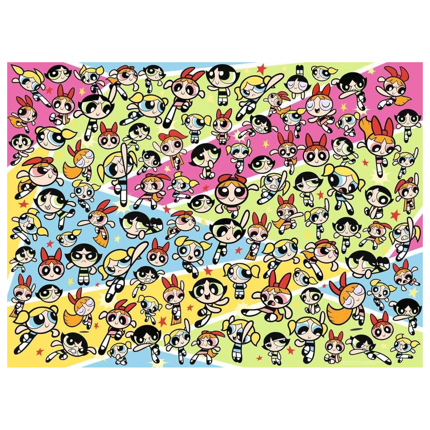 The Powerpuff Girls Challenge Puzzle (500 ks) fotografii produktu