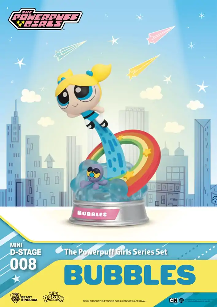 The Powerpuff Girls Mini Diorama Stage Sošky The Powerpuff Girls Series Set 12 cm fotografii produktu