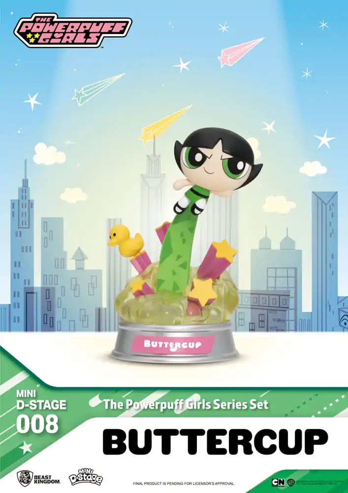 The Powerpuff Girls Mini Diorama Stage Sošky The Powerpuff Girls Series Set 12 cm fotografii produktu