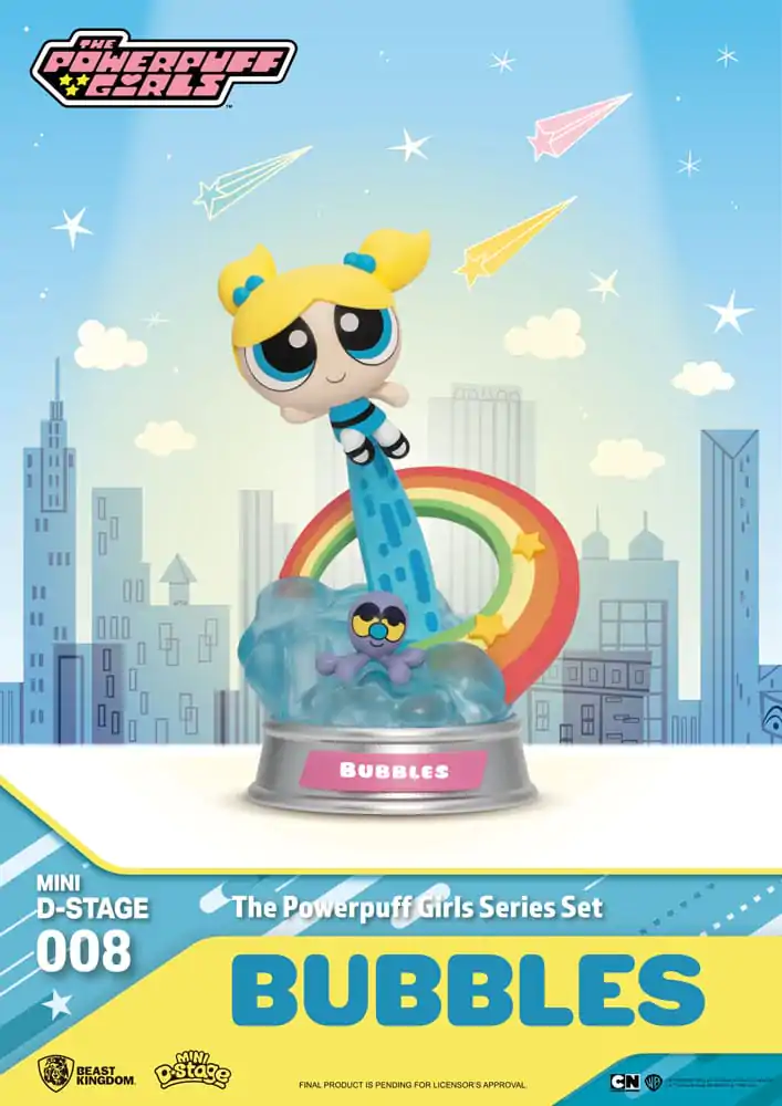 The Powerpuff Girls Mini Diorama Stage Sošky The Powerpuff Girls Series Set 12 cm fotografii produktu