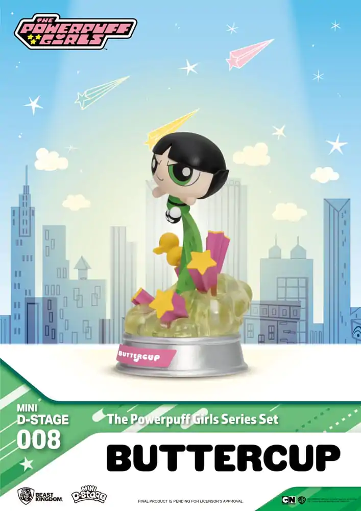 The Powerpuff Girls Mini Diorama Stage Sošky The Powerpuff Girls Series Set 12 cm fotografii produktu