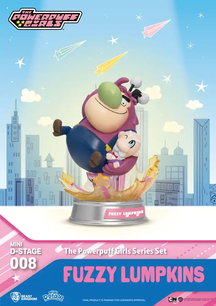The Powerpuff Girls Mini Diorama Stage Sošky The Powerpuff Girls Series Set 12 cm fotografii produktu