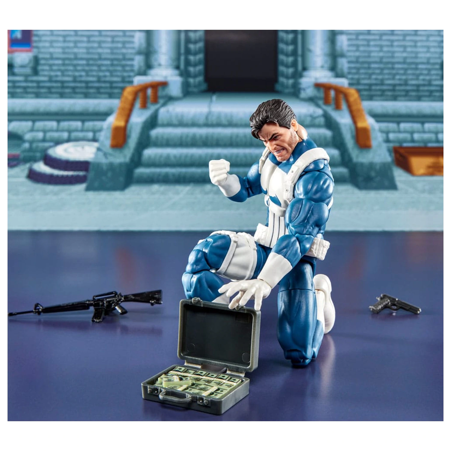 The Punisher Marvel Legends Gamerverse akční figurky, balení 2 kusů – Punisher & Nick Fury, 15 cm fotografii produktu