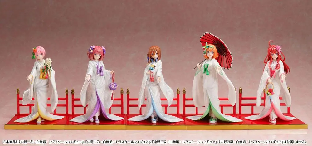 The Quintessential Quintuplets 2 PVC socha 1/7 Ichika Nakano 2 - Shiromuku 22 cm fotografii produktu