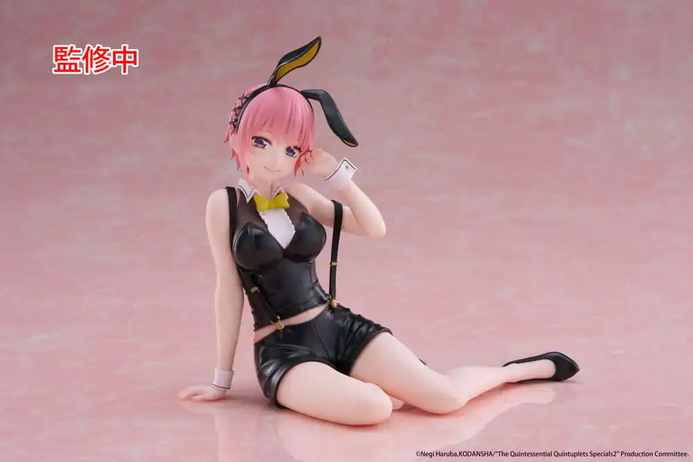 The Quintessential Quintuplets 3 PVC soška na stůl roztomilá figurka Ichika Nakano Bunny Ver. 13 cm fotografii produktu