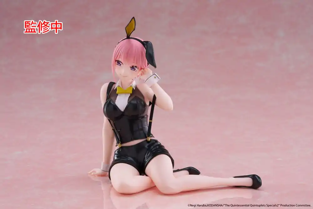 The Quintessential Quintuplets 3 PVC soška na stůl roztomilá figurka Ichika Nakano Bunny Ver. 13 cm fotografii produktu