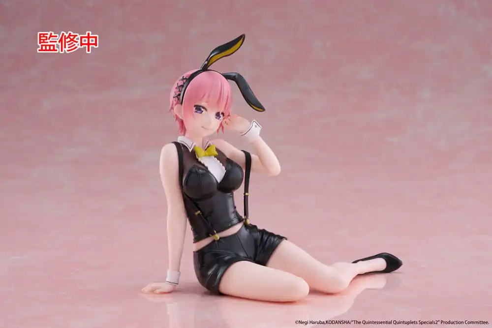 The Quintessential Quintuplets 3 PVC soška na stůl roztomilá figurka Ichika Nakano Bunny Ver. 13 cm fotografii produktu