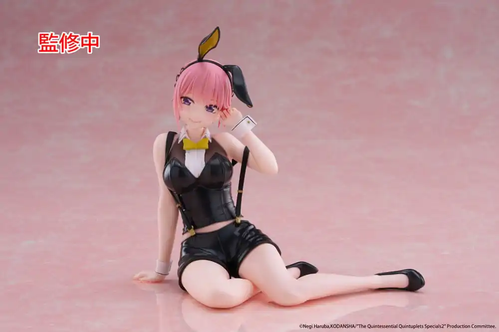 The Quintessential Quintuplets 3 PVC soška na stůl roztomilá figurka Ichika Nakano Bunny Ver. 13 cm fotografii produktu