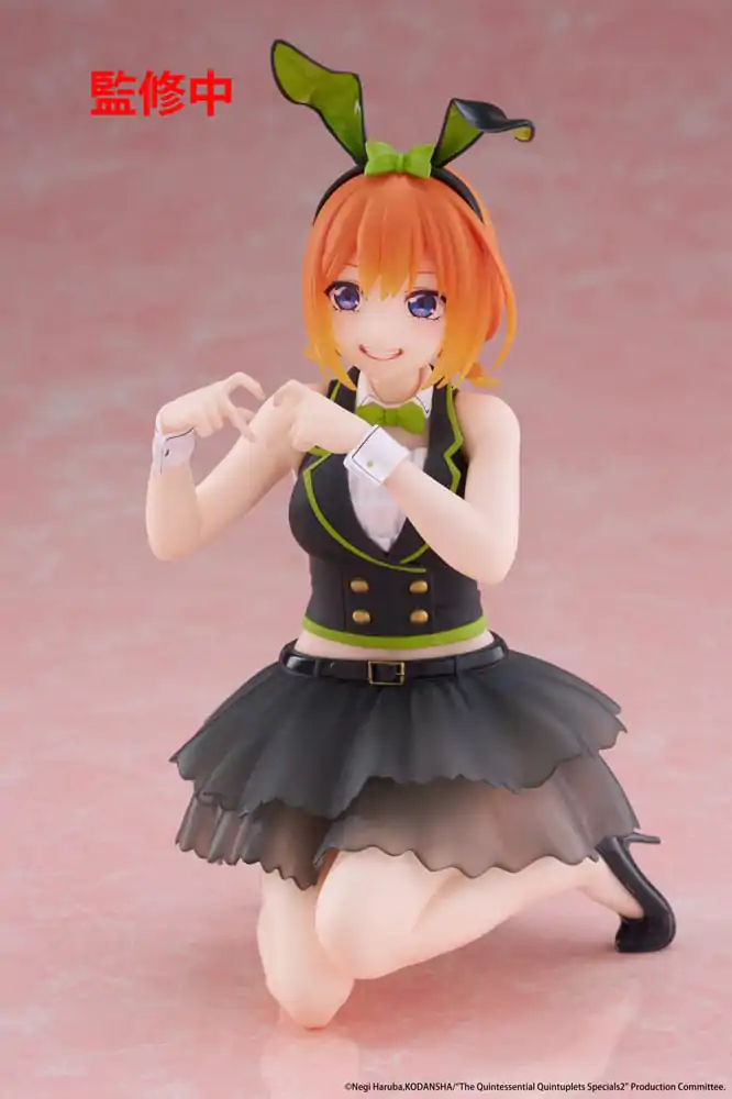 The Quintessential Quintuplets 3 PVC Soška Desktop Cute Figure Yotsuba Nakano (Bunny Ver.) 13 cm fotografii produktu