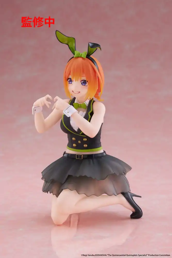 The Quintessential Quintuplets 3 PVC Soška Desktop Cute Figure Yotsuba Nakano (Bunny Ver.) 13 cm fotografii produktu