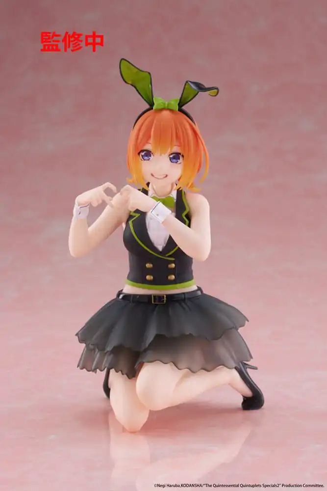 The Quintessential Quintuplets 3 PVC Soška Desktop Cute Figure Yotsuba Nakano (Bunny Ver.) 13 cm fotografii produktu