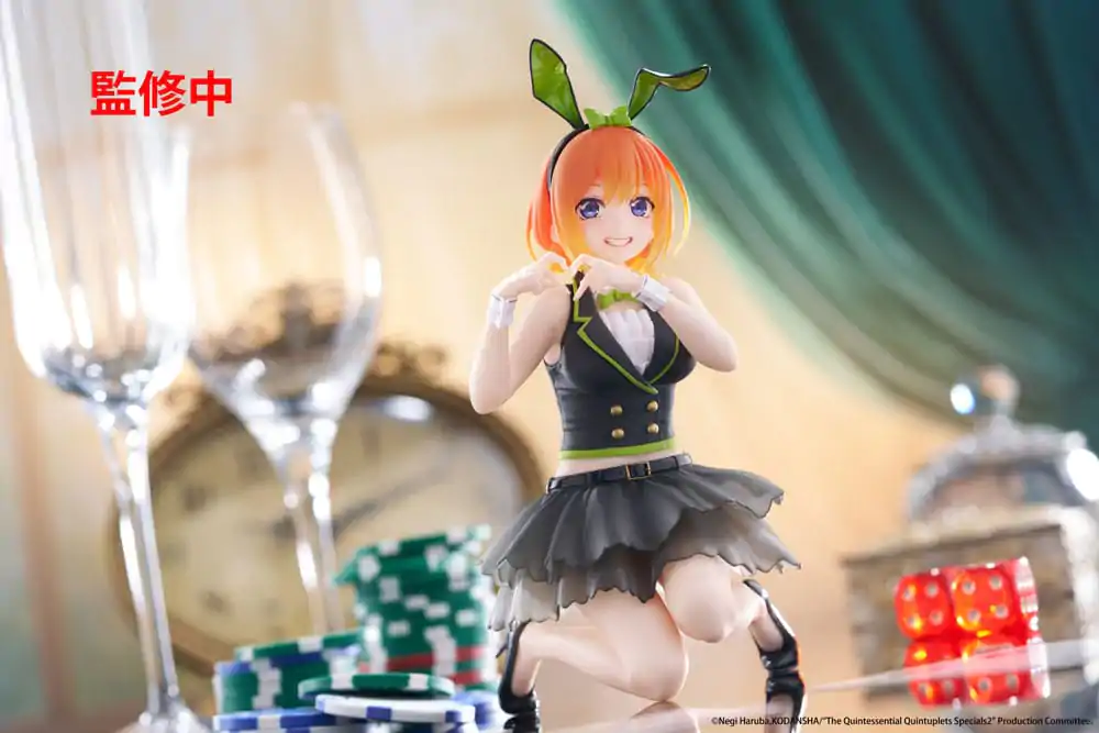 The Quintessential Quintuplets 3 PVC Soška Desktop Cute Figure Yotsuba Nakano (Bunny Ver.) 13 cm fotografii produktu