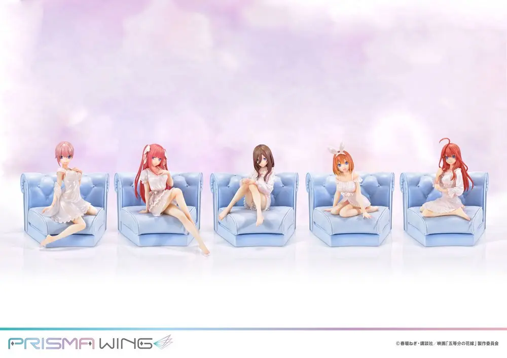 The Quintessential Quintuplets Prisma Wing PVC socha 1/7 Nino Nakano 17 cm fotografii produktu