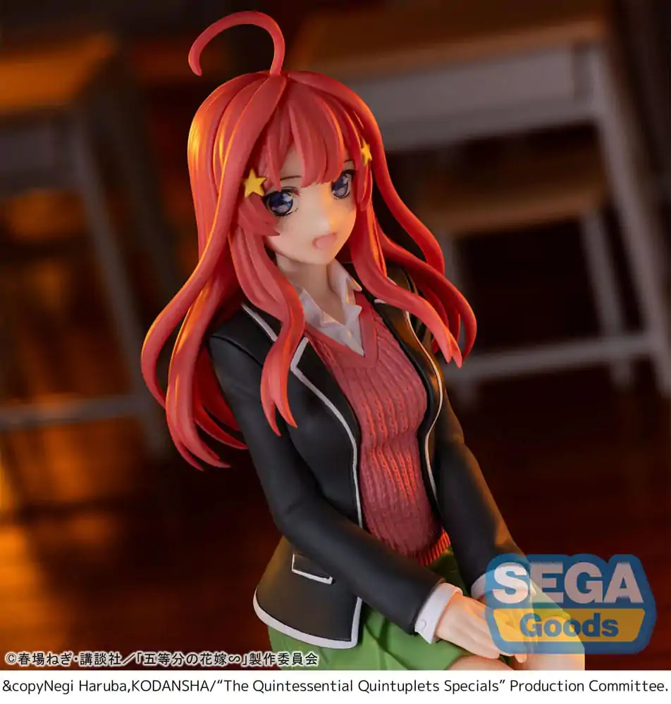 The Quintessential Quintuplets Specials PM Sedící PVC Soška Itsuki Nakano 10 cm fotografii produktu