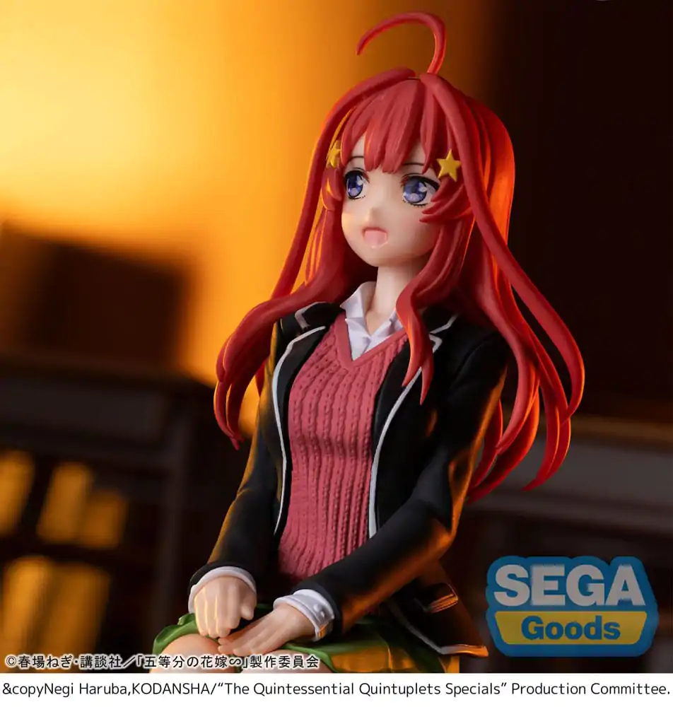 The Quintessential Quintuplets Specials PM Sedící PVC Soška Itsuki Nakano 10 cm fotografii produktu