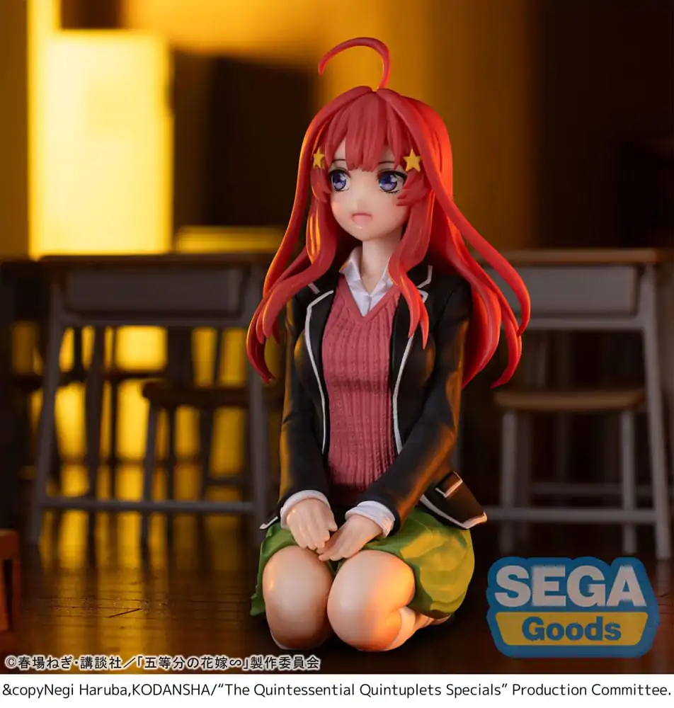 The Quintessential Quintuplets Specials PM Sedící PVC Soška Itsuki Nakano 10 cm fotografii produktu