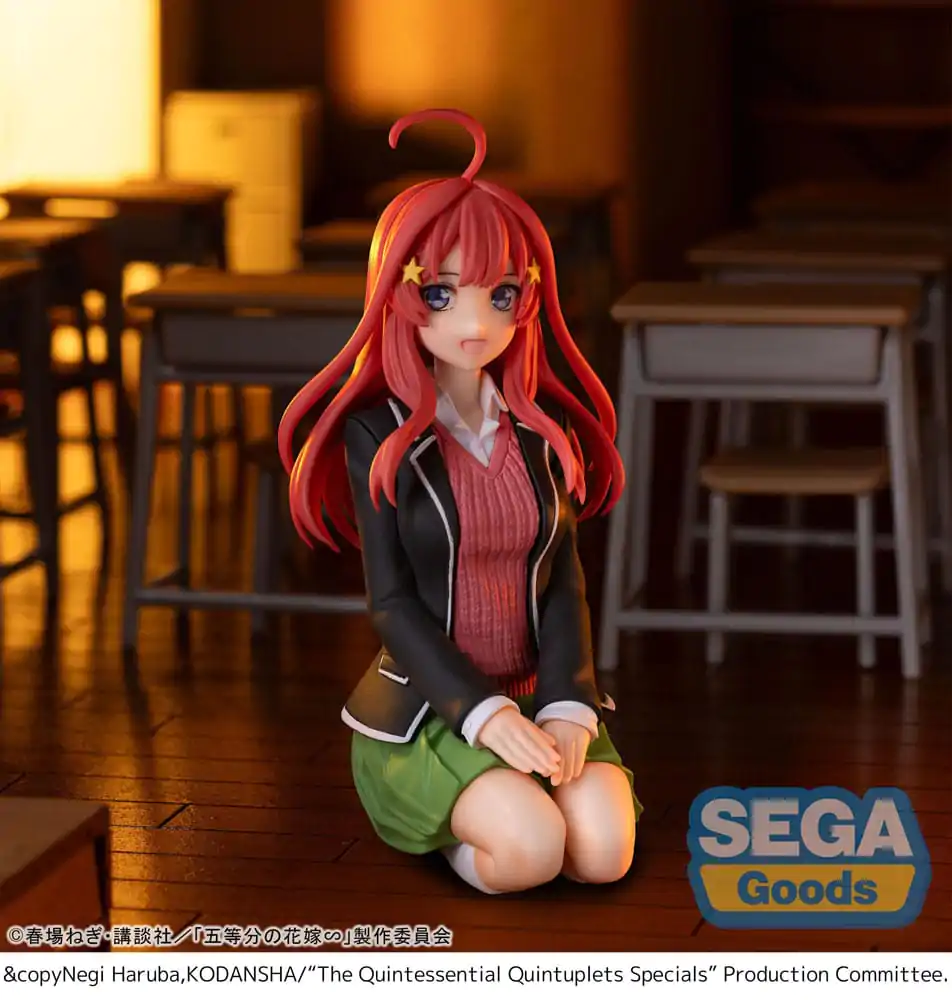 The Quintessential Quintuplets Specials PM Sedící PVC Soška Itsuki Nakano 10 cm fotografii produktu