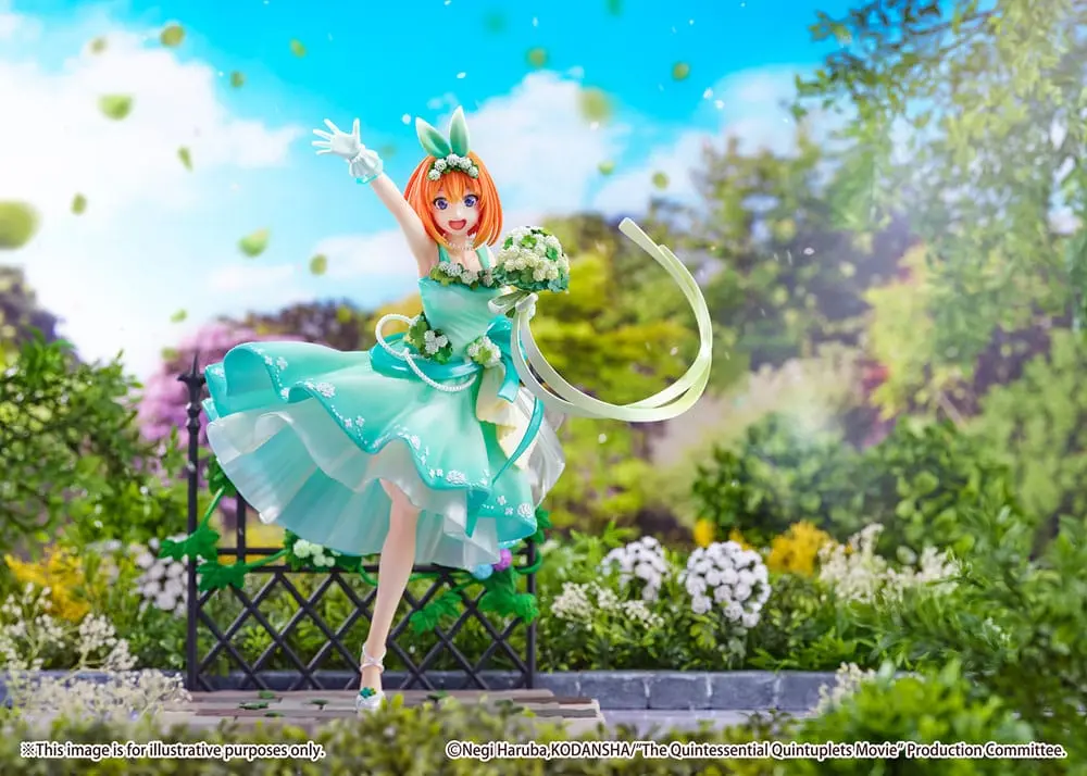 The Quintessential Quintuplets: The Movie PVC socha 1/7 Yotsuba Nakano Floral Dress Ver. 26 cm fotografii produktu