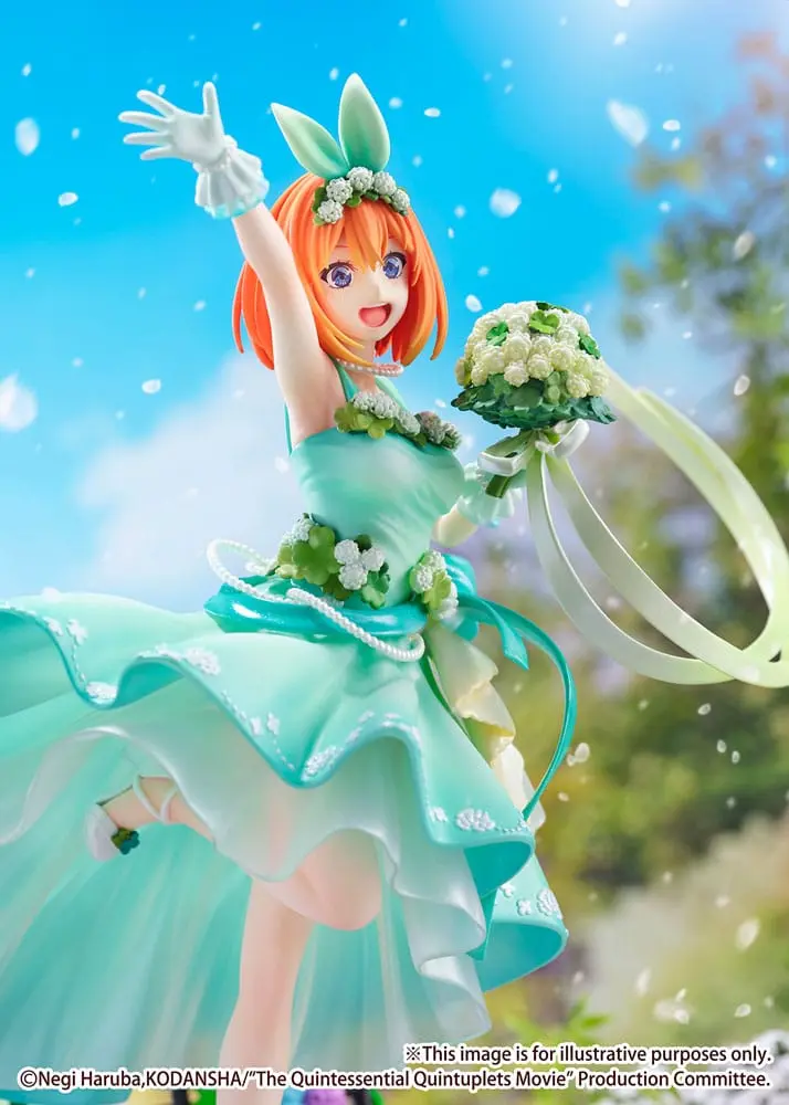 The Quintessential Quintuplets: The Movie PVC socha 1/7 Yotsuba Nakano Floral Dress Ver. 26 cm fotografii produktu