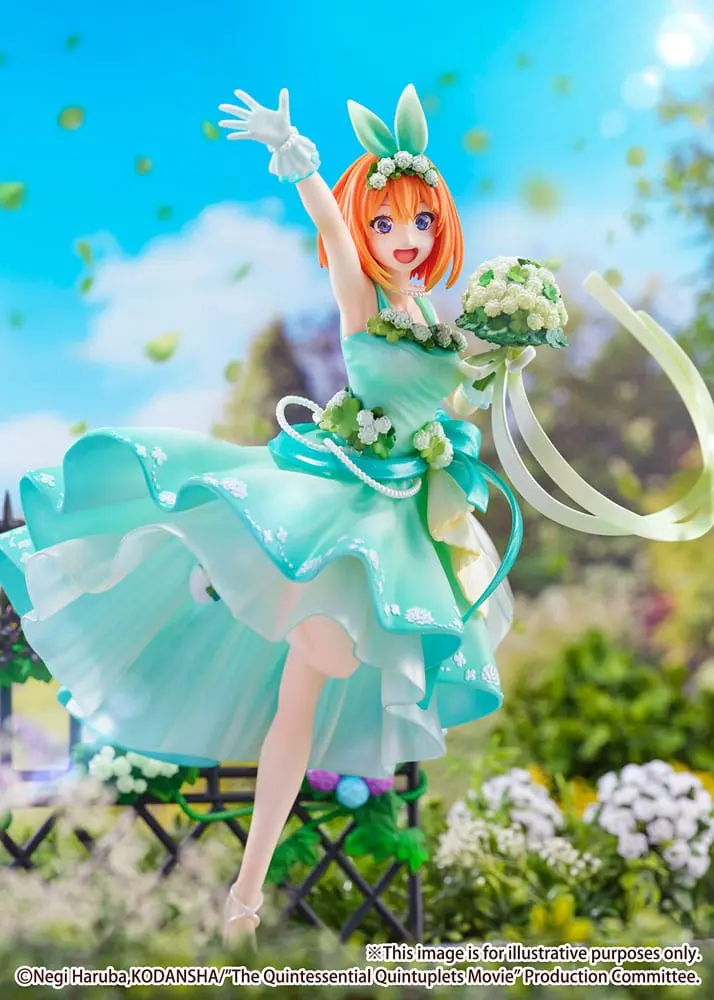 The Quintessential Quintuplets: The Movie PVC socha 1/7 Yotsuba Nakano Floral Dress Ver. 26 cm fotografii produktu