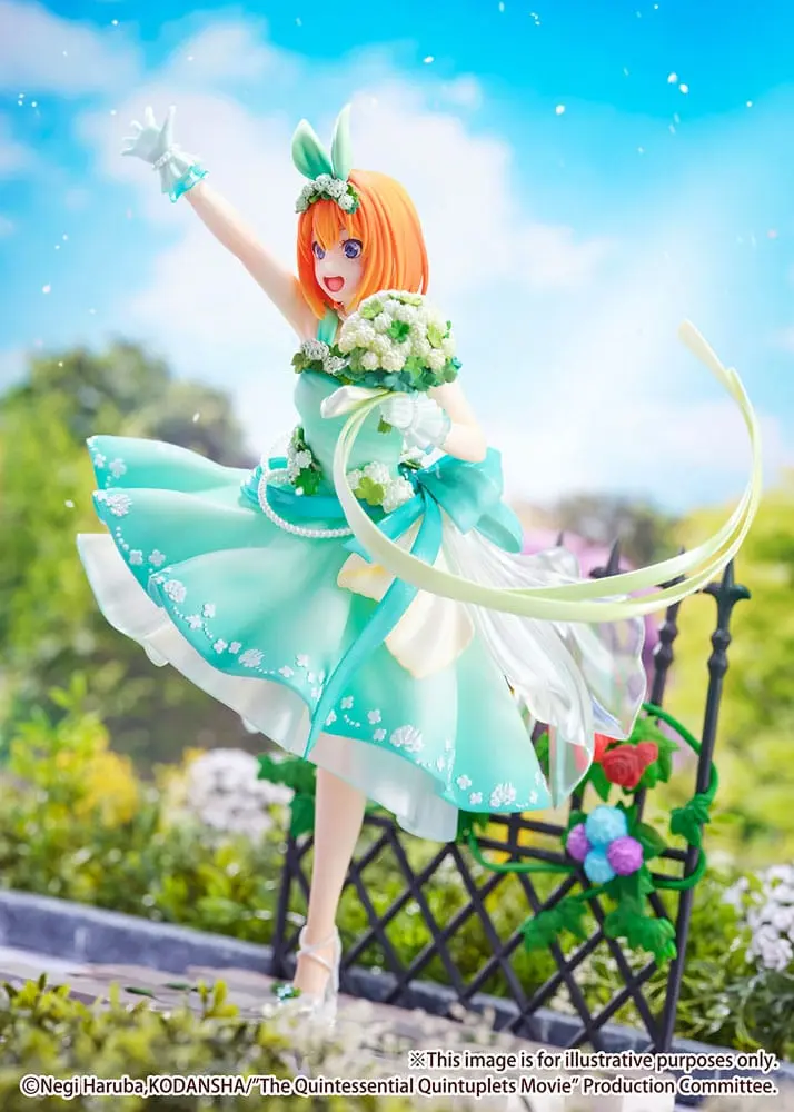 The Quintessential Quintuplets: The Movie PVC socha 1/7 Yotsuba Nakano Floral Dress Ver. 26 cm fotografii produktu