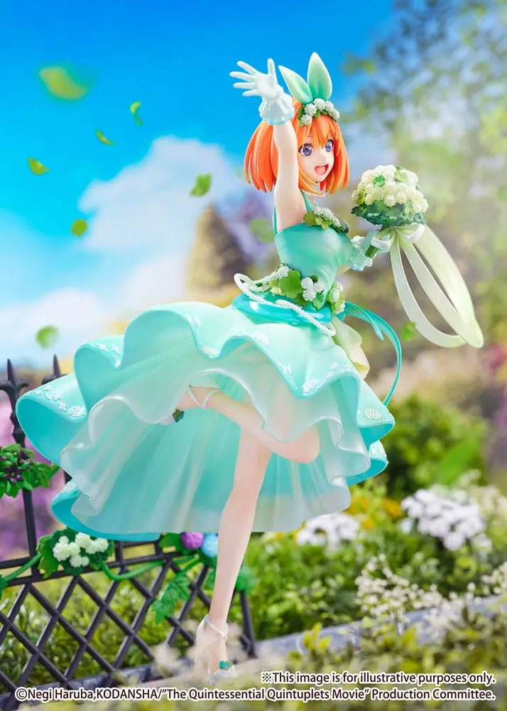 The Quintessential Quintuplets: The Movie PVC socha 1/7 Yotsuba Nakano Floral Dress Ver. 26 cm fotografii produktu