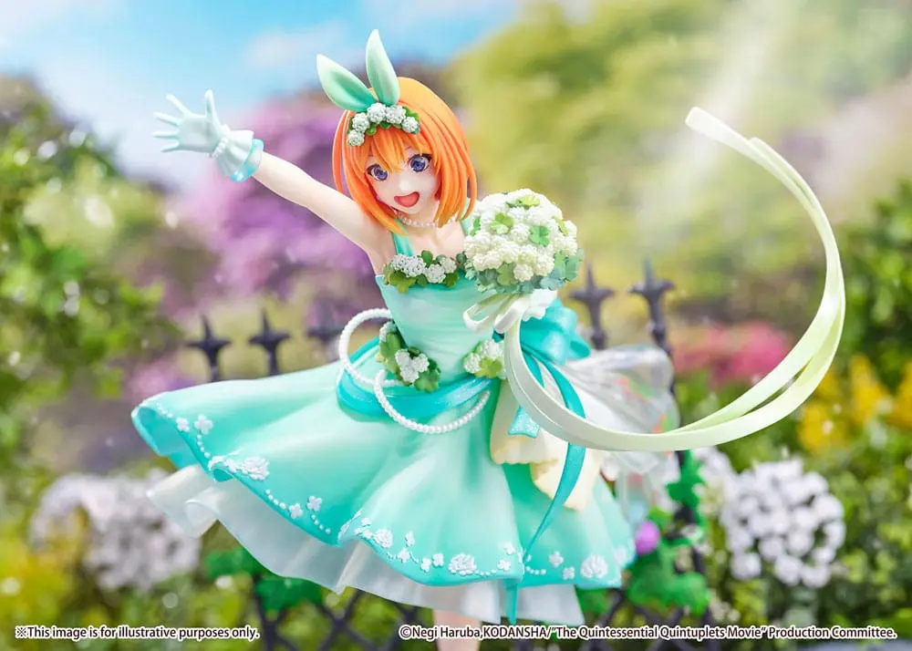 The Quintessential Quintuplets: The Movie PVC socha 1/7 Yotsuba Nakano Floral Dress Ver. 26 cm fotografii produktu