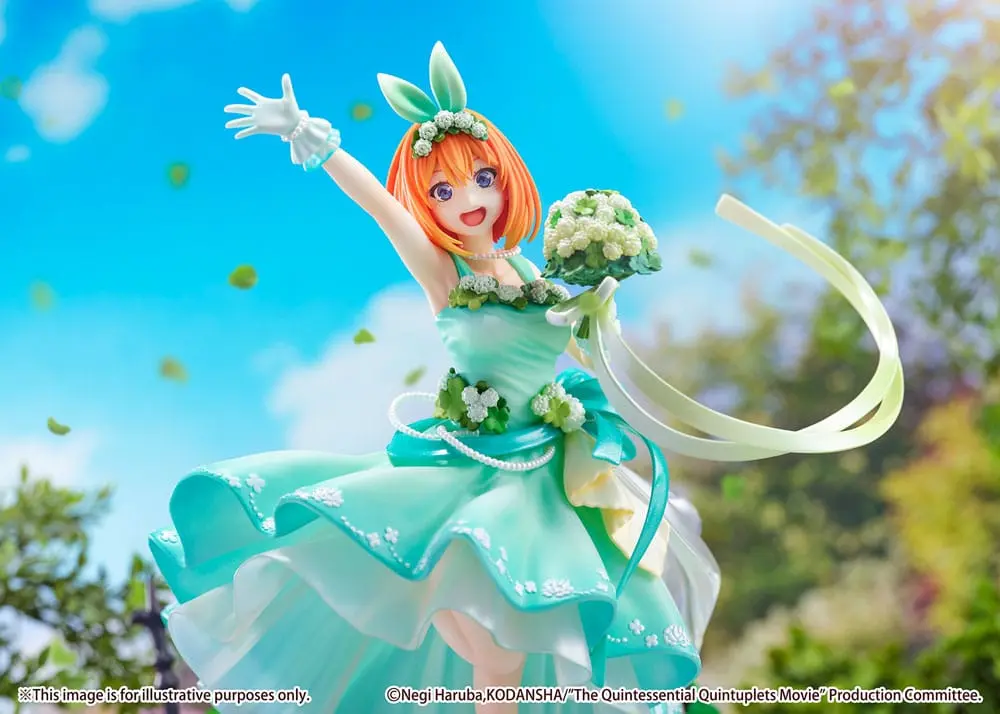 The Quintessential Quintuplets: The Movie PVC socha 1/7 Yotsuba Nakano Floral Dress Ver. 26 cm fotografii produktu