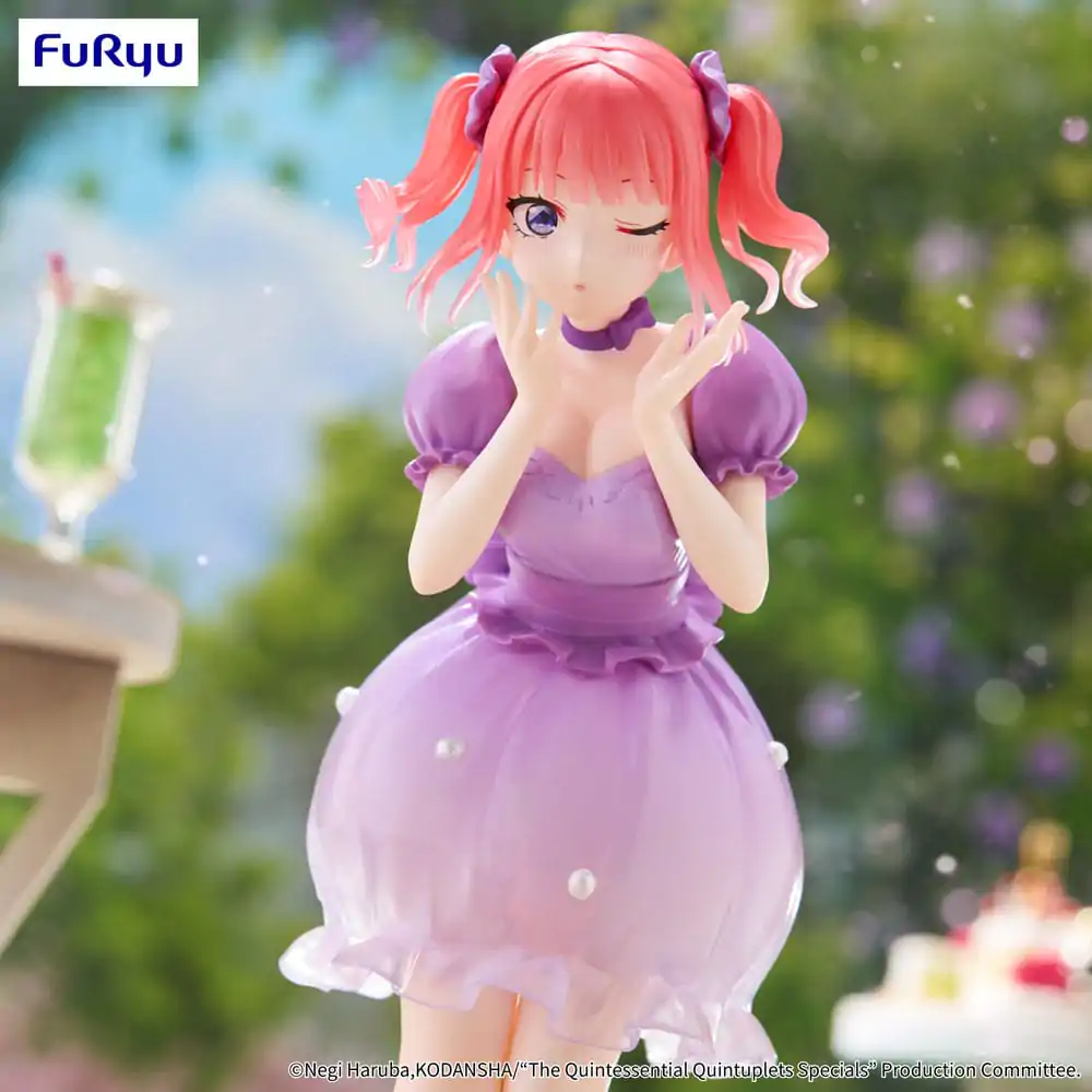 The Quintessential Quintuplets Trio-Try-iT PVC Soška Nakano Nino Pastelové Šaty Verze 21 cm fotografii produktu