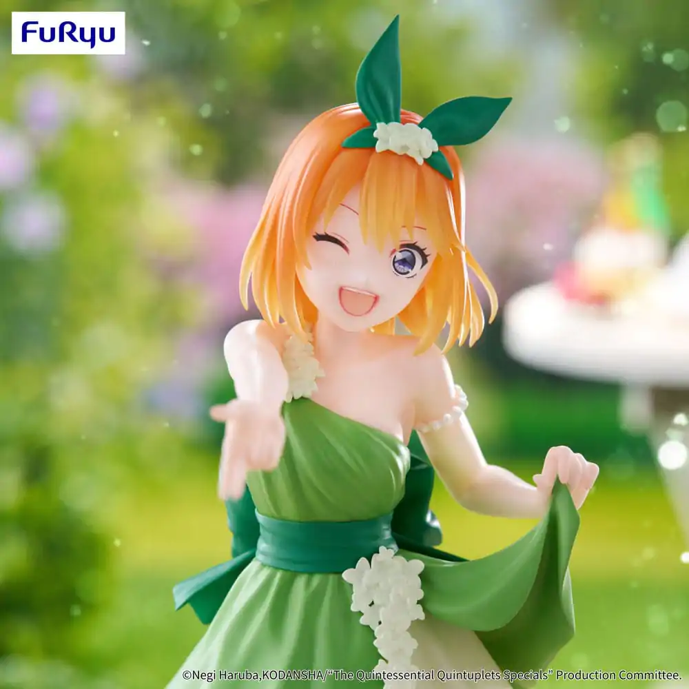 The Quintessential Quintuplets Trio-Try-iT PVC Soška Nakano Yotsuba Pastel Dress Ver. 22 cm fotografii produktu