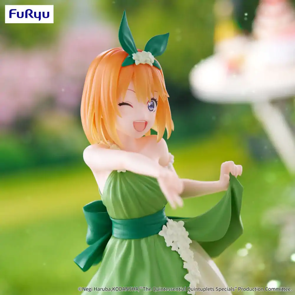 The Quintessential Quintuplets Trio-Try-iT PVC Soška Nakano Yotsuba Pastel Dress Ver. 22 cm fotografii produktu