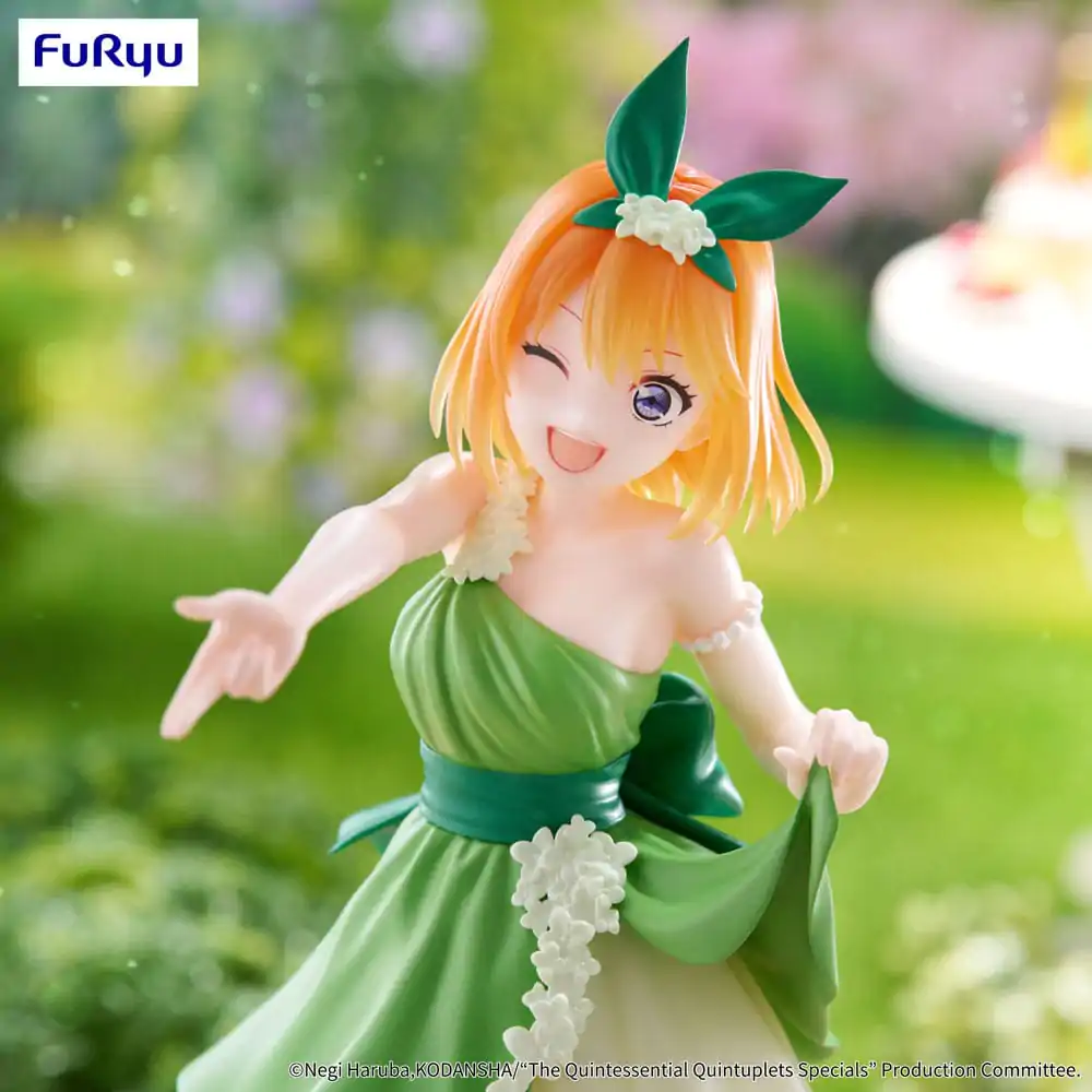 The Quintessential Quintuplets Trio-Try-iT PVC Soška Nakano Yotsuba Pastel Dress Ver. 22 cm fotografii produktu