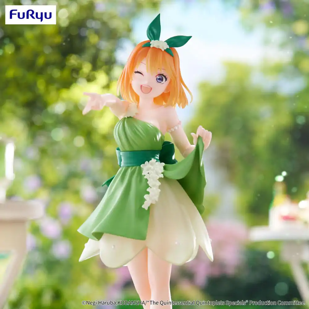 The Quintessential Quintuplets Trio-Try-iT PVC Soška Nakano Yotsuba Pastel Dress Ver. 22 cm fotografii produktu